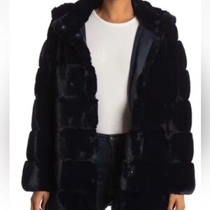 BCBGMaxAzria Black Teddy Jacket
